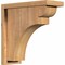 Ekena Millwork Yorktown Smooth Corbel w/Backplate, Western Red Cedar, 5 1/2"W x 14"D x 14"H COR06X14X14YOR01SWR - alternate 1